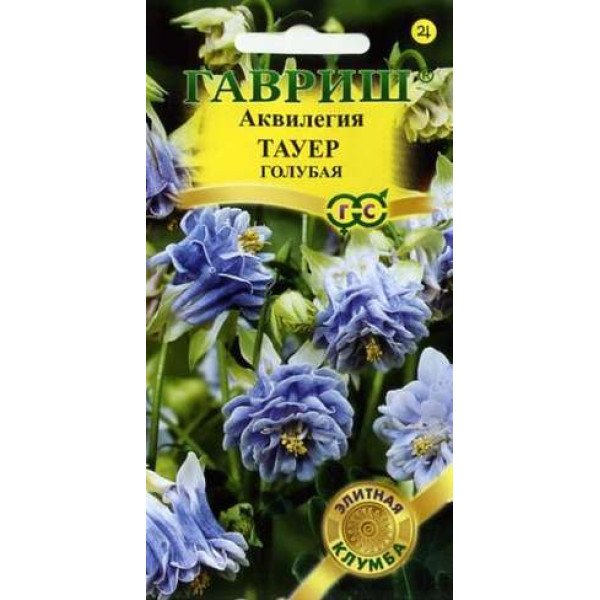 Насіння аквілегії Тауер блакитна /10 насінин/ *Гавриш*