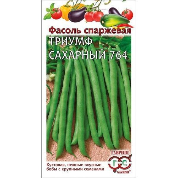 Семена фасоли Триумф сахарный /5 г/ *Гавриш*