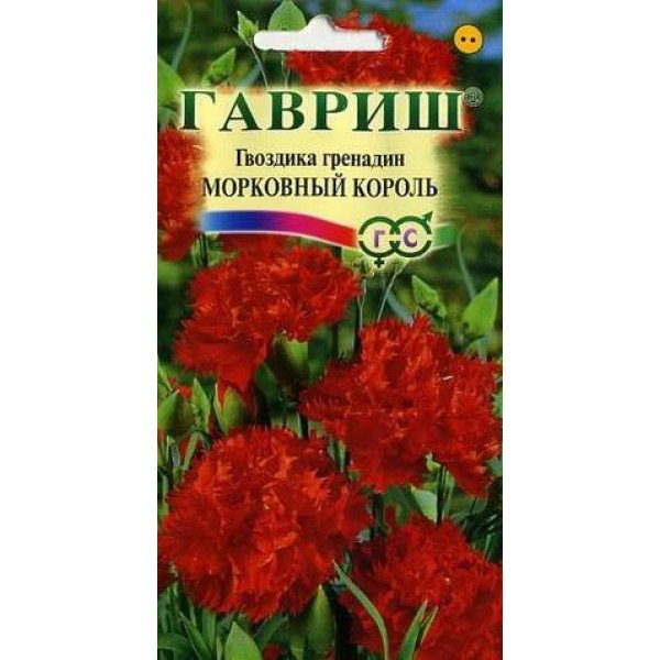Гвоздика садова Морквяний король /0,1 г/ *Гавриш*