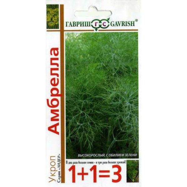 Насіння кропу Амбрелла /4 г/ *Гавриш*