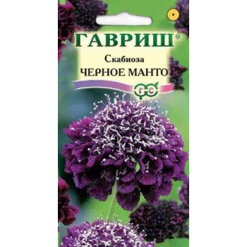 Скабиоза пурпурная Чёрное манто /0,5 г/ *Гавриш*