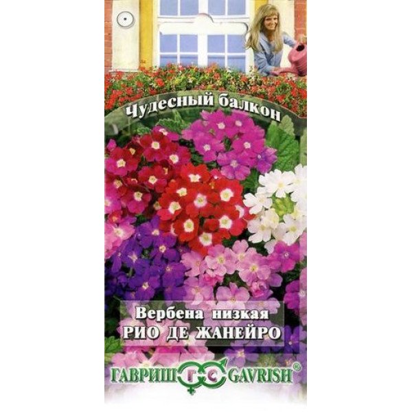 Вербена низька Ріо де Жанейро /0,1 г/ *Гавриш*