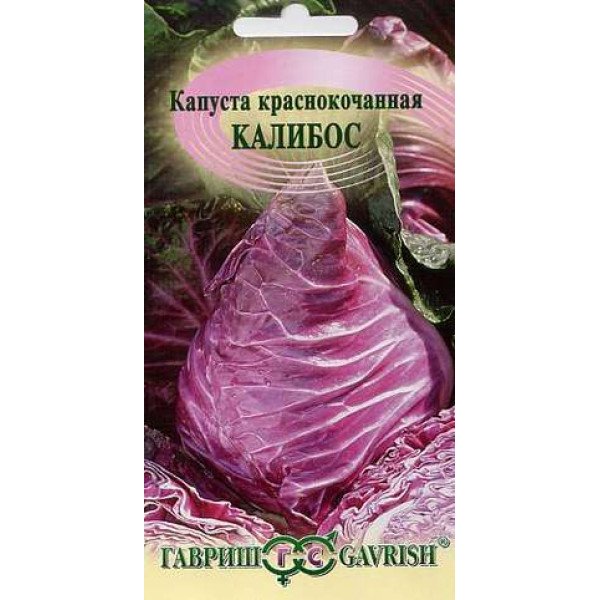 Насіння капусти червоноголової Калібос /0,3 г/ *Гавриш*