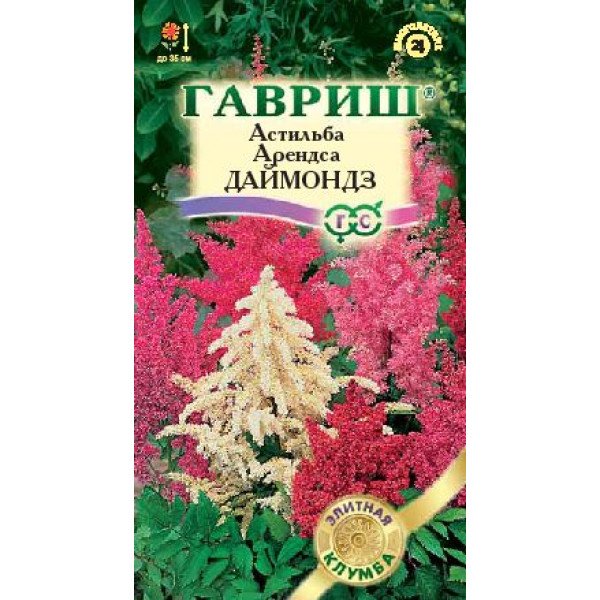 Насіння астильби Арендса Даймондз суміш /10 насінин/ *Гавриш*