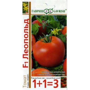 Томат Леопольд F1 /(серия 1+1) 25 семян/ *Гавриш*