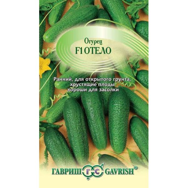 Насіння огірка Отело F1 /10 насінин/ *Гавриш*