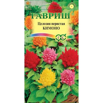 Целозия перистая Кимоно смесь /0,01 г/ *Гавриш*