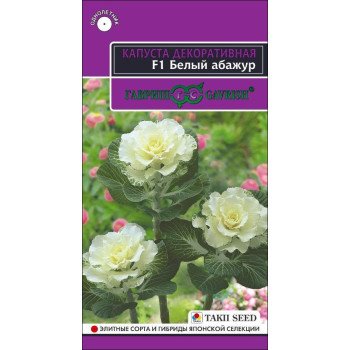 Капуста декоративная Белый абажур F1 /5 семян/ *Гавриш*