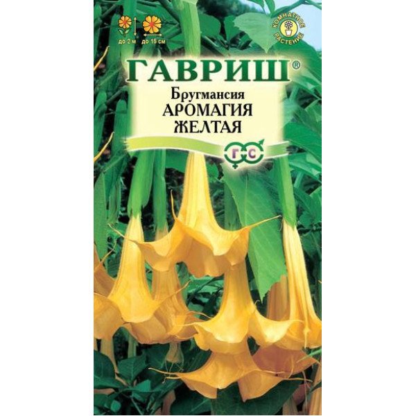 Насіння бругмансії Аромагія жовта /3 насінини/ *Гавриш*