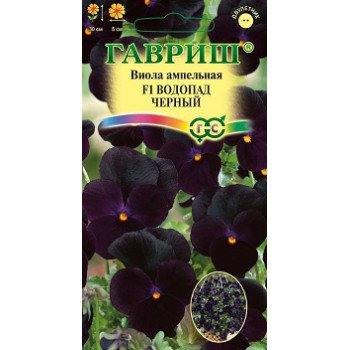 Виола Водопад F1 черный /5 семян/ *Гавриш*