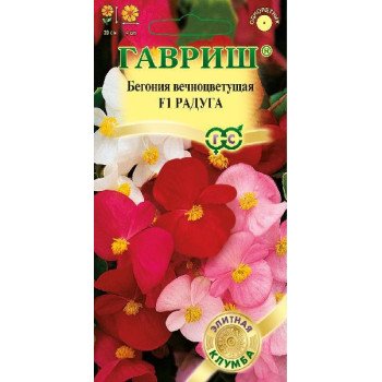 Бегонія Веселка F1 суміш /10 насінин/ *Гавриш*