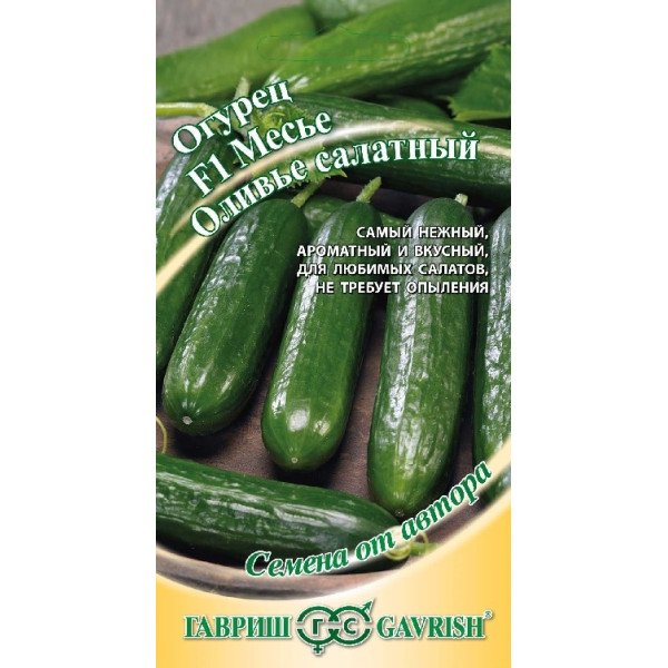 Насіння огірка Месьє Олів'є F1 /10 насінин/ *Гавриш*