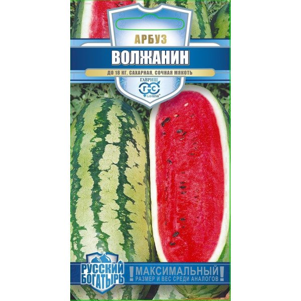 Семена арбуза Волжанин /1 г/ *Гавриш*