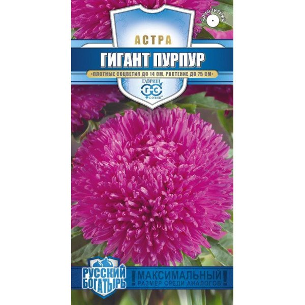 Айстра Гігант пурпур /0,1 г/ *Гавриш*