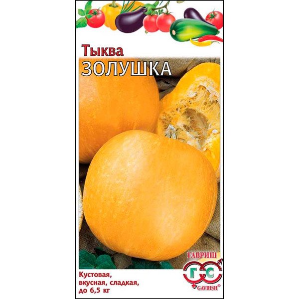 Семена тыквы Золушка /1 г/ *Гавриш*
