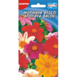 Жоржина Веселі хлоп'ята висока суміш /30 насінин/ *Геліос*