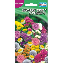 Смесь сухоцветов Зимний букет /0,3 г/ *Гелиос*