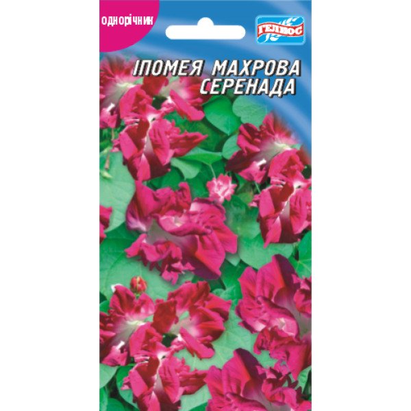 Насіння іпомеї Серенада махрова /3 насінини/ *Геліос*