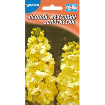 Левкой махровий золотистий /0,1 г/ *Геліос*