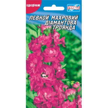 Левкой махровый Брилиантовая роза /0,1 г/ *Гелиос*