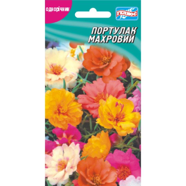 Семена портулака махрового смесь /500 семян/ *Гелиос*