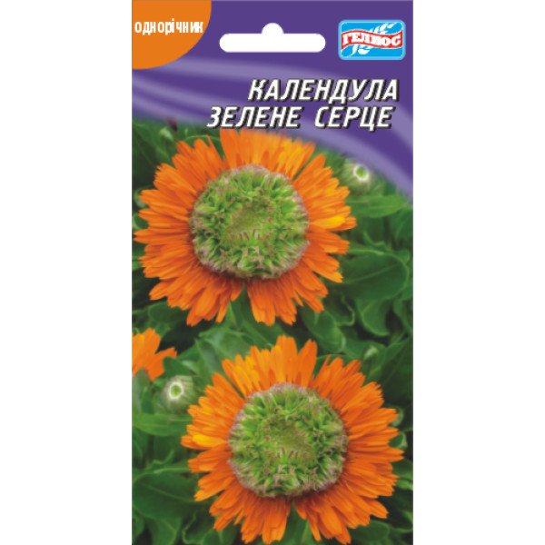 Семена ноготков Зеленое сердце /0,5 г/ *Гелиос*