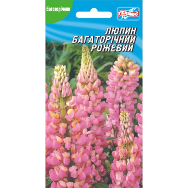 Люпин багаторічний рожевий /0,5 г/ *Геліос*