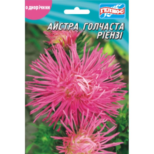 Насіння айстри Рієнзі /100 насінин/ *Геліос*