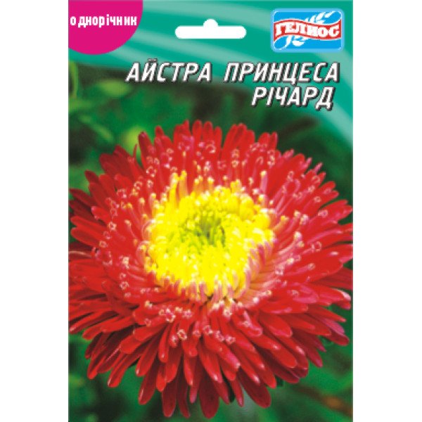 Насіння айстри Річард /100 насінин/ *Геліос*