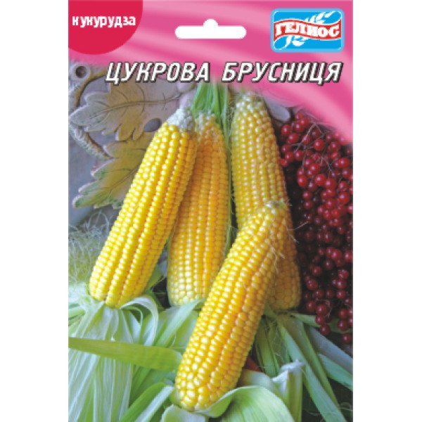 Насіння кукурудзи цукрової Брусниця /30 г/ *Геліос*