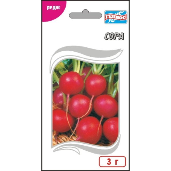Редиска Сора /3 г/ *Геліос*