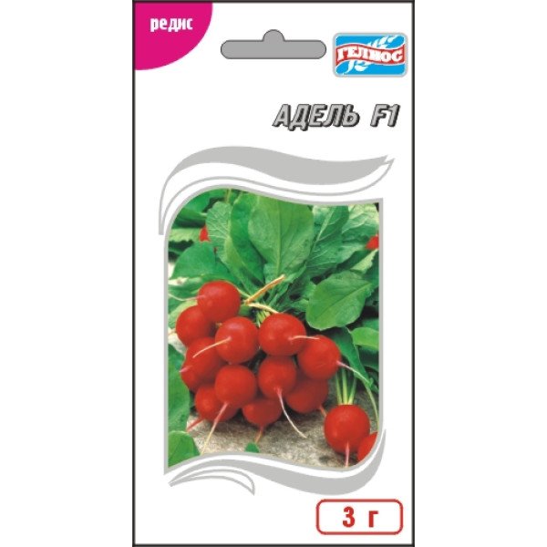 Насіння редиски Адель /3 г/ *Геліос*