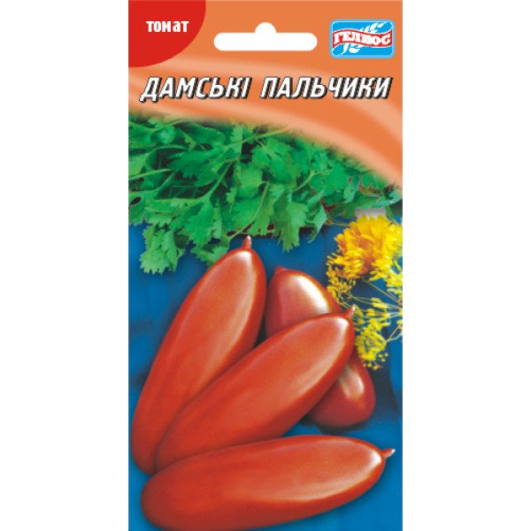 Насіння томату Дамські пальчики /25 насінин/ *Геліос*