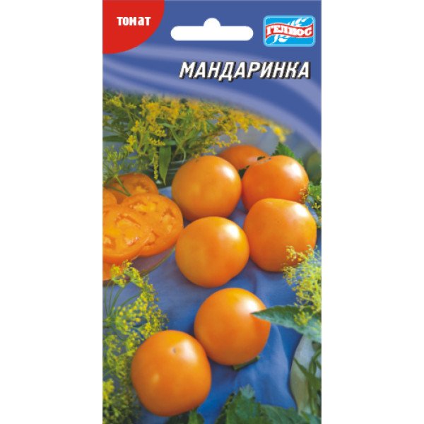 Насіння томату Мандаринка /25 насінин/ *Геліос*