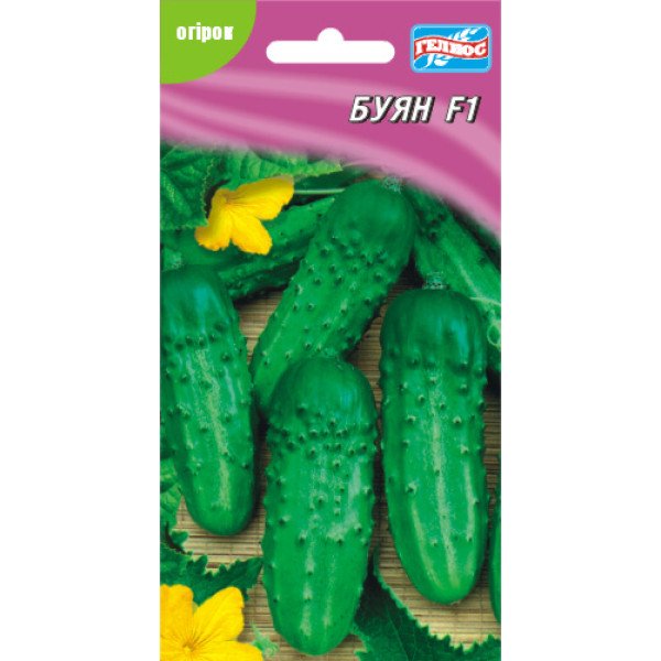 Насіння огірка Буян F1 /10 насінин/ *Геліос*
