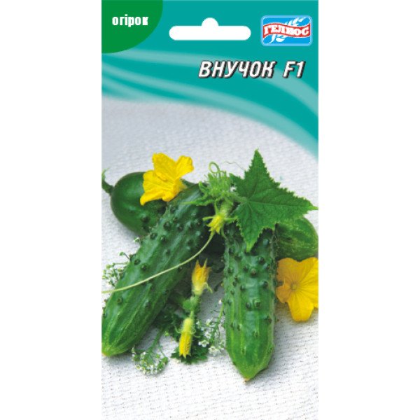 Огірок Внучок F1 /10 насінин/ *Геліос*