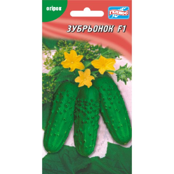 Насіння огірка Зубрьонок F1 /10 насінин/ *Геліос*