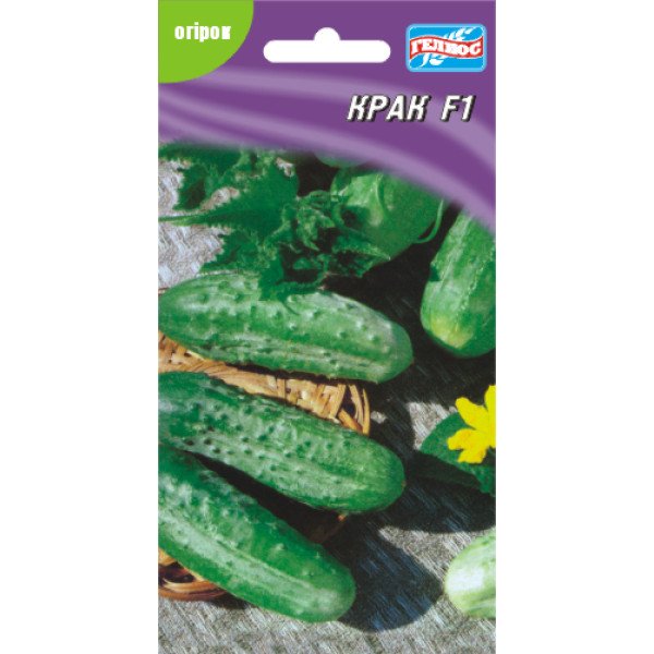 Огірок Крак F1 /20 насінин/ *Геліос*