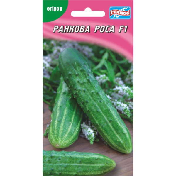 Насіння огірка Ранкова роса F1 /10 насінин/ *Геліос*