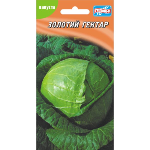Капуста білоголова Золотий гектар /120 насінин/ *Геліос*