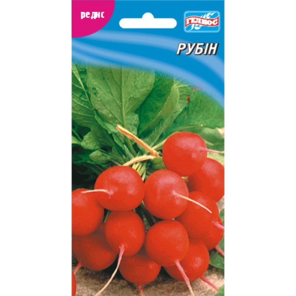 Редиска Рубін /3 г/ *Геліос*