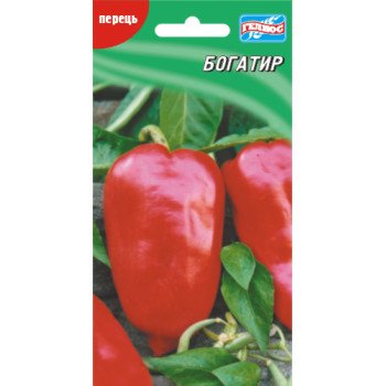 Перець солодкий Богатир /30 насінин/ *Геліос*