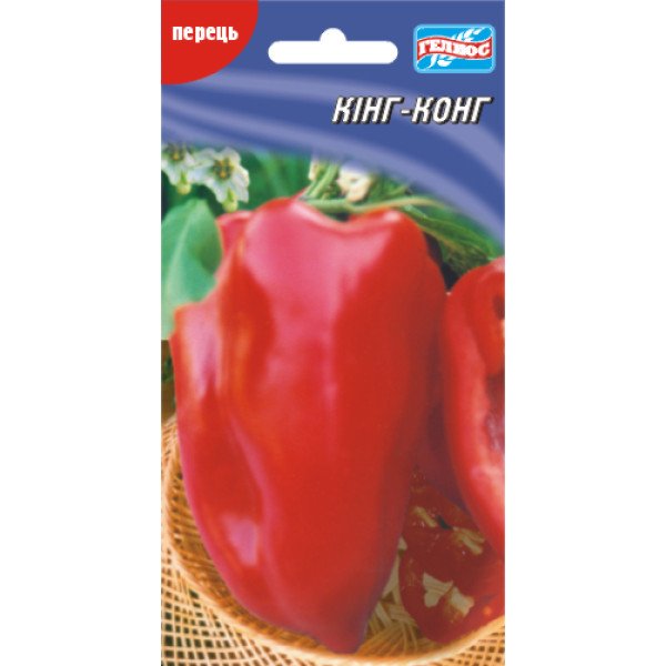 Перець солодкий Кінг-конг /30 насінин/ *Геліос*