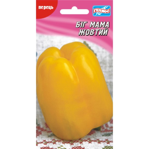 Семена перца сладкого Биг Мама желтый /50 семян/ *Гелиос*