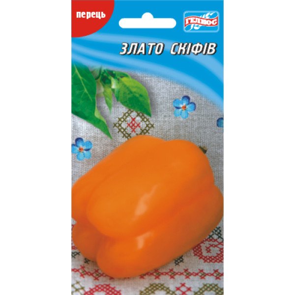 Насіння солодкого перцю Злато скіфів /30 насінин/ *Геліос*