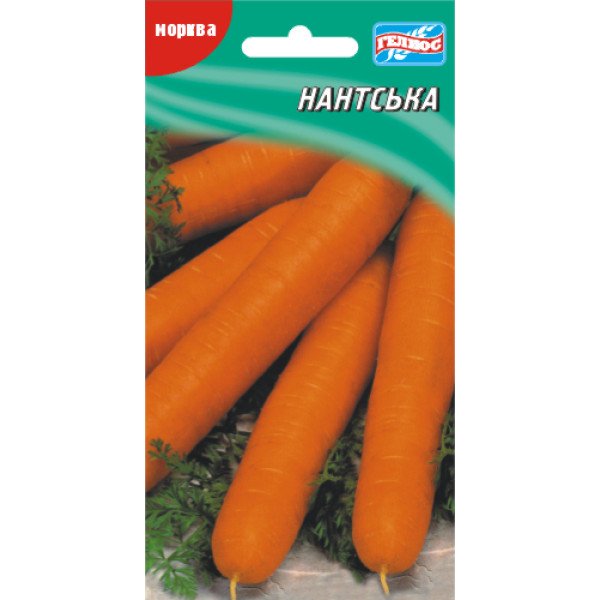 Морква Нантська /2000 насінин/ *Геліос*