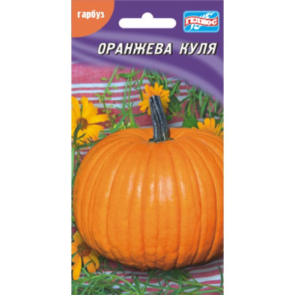 Насіння гарбуза Оранжева куля /15 насінин/ *Геліос*