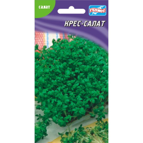 Крес-салат /500 насінин/ *Геліос*