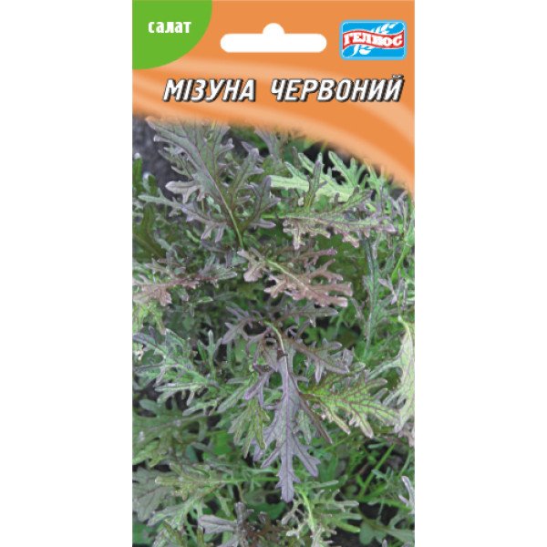Насіння салату Мізуна червоний /1 г/ *Геліос*