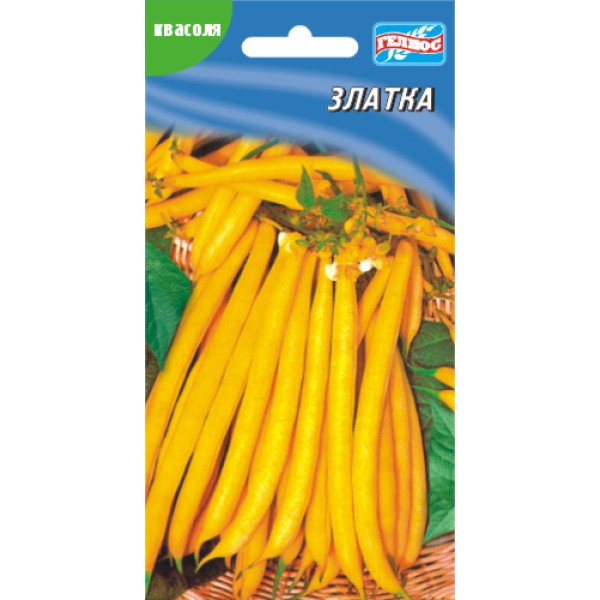 Квасоля Златка /20 насінин/ *Геліос*